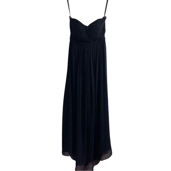 Jenny Yoo Aidan Convertible Strapless Dress Black Size 2 - Picture 13 of 13